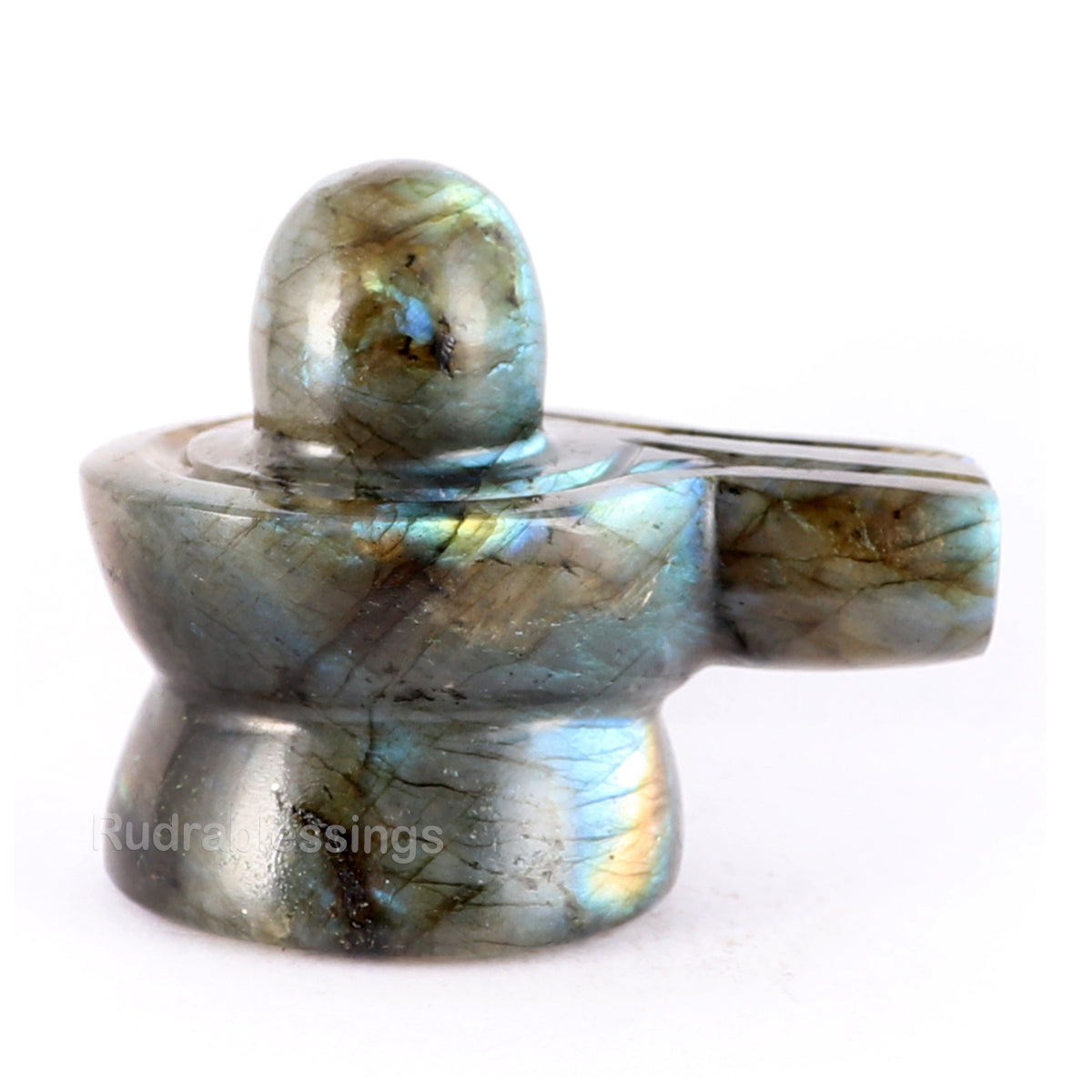 Labradorite Shivlinga - 15 – Rudra and Sons