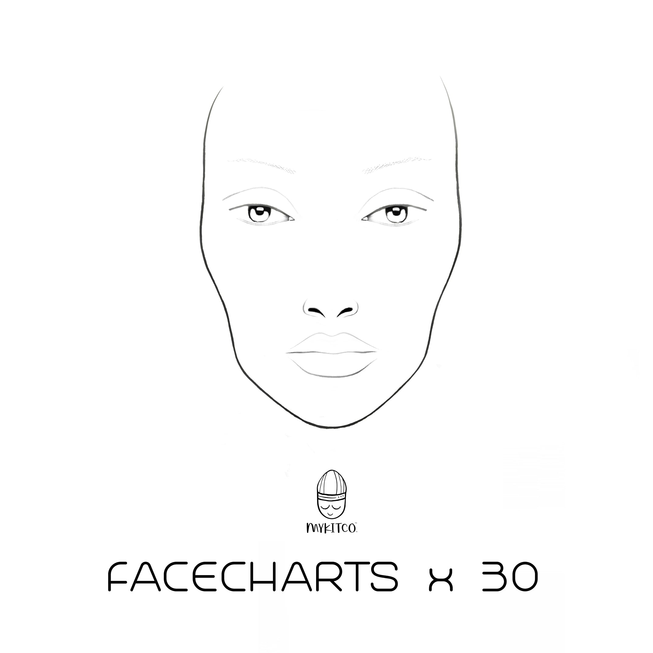My Face Charts Mykitco