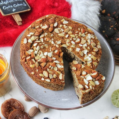 Online Rich Dry Fruit Cake Round 325g Delivery in Delhi