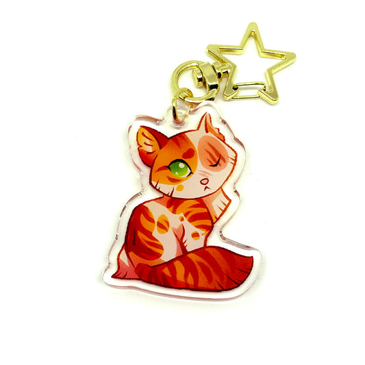 Jayfeather Warrior Cats Keyring Charm