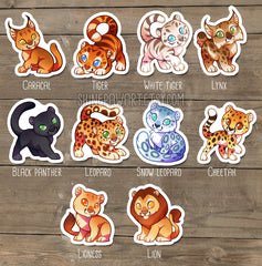 Villain Cats Bookmark set I - Warrior Cats – Shinepaw Design