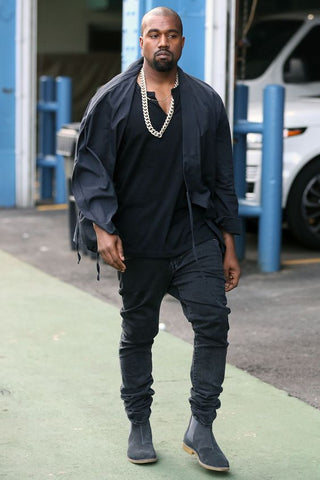 kanye in boots