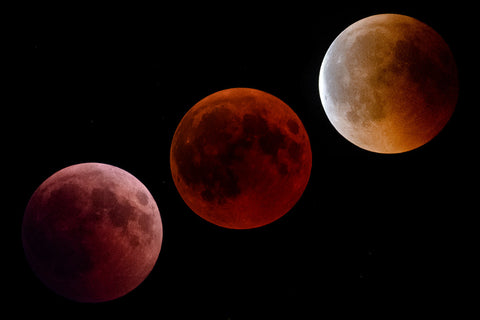 phases of total lunar eclipse