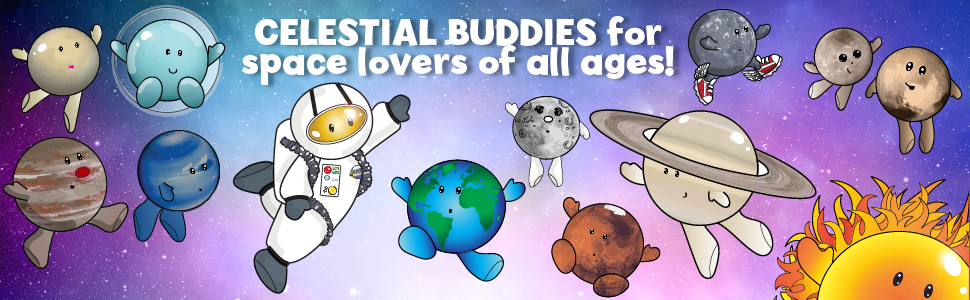 Kawaii Astronaut Space Buddy Stuffed Toy Plushies: Cosmic Cuteness! – Youeni