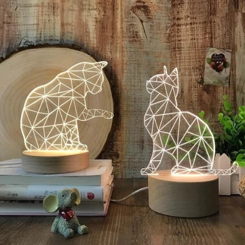 Cat Lamp Led