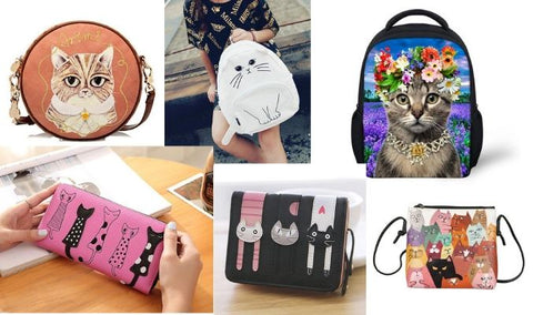 cute cat themed handbags