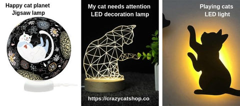 led cat night light