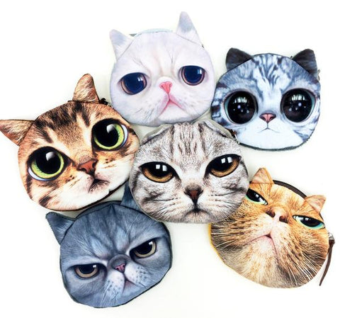 cat coin purse