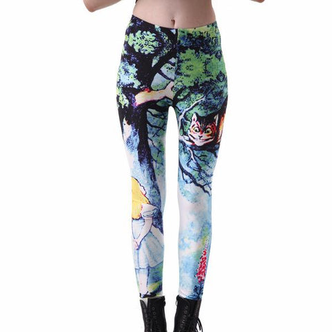 funny cat leggings