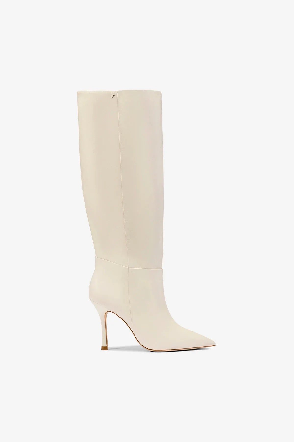 Kate Boot | Ivory Leather