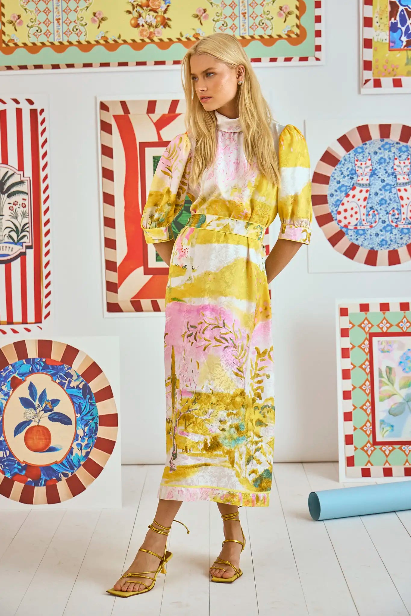 Langley Dress | Ethereal Garden