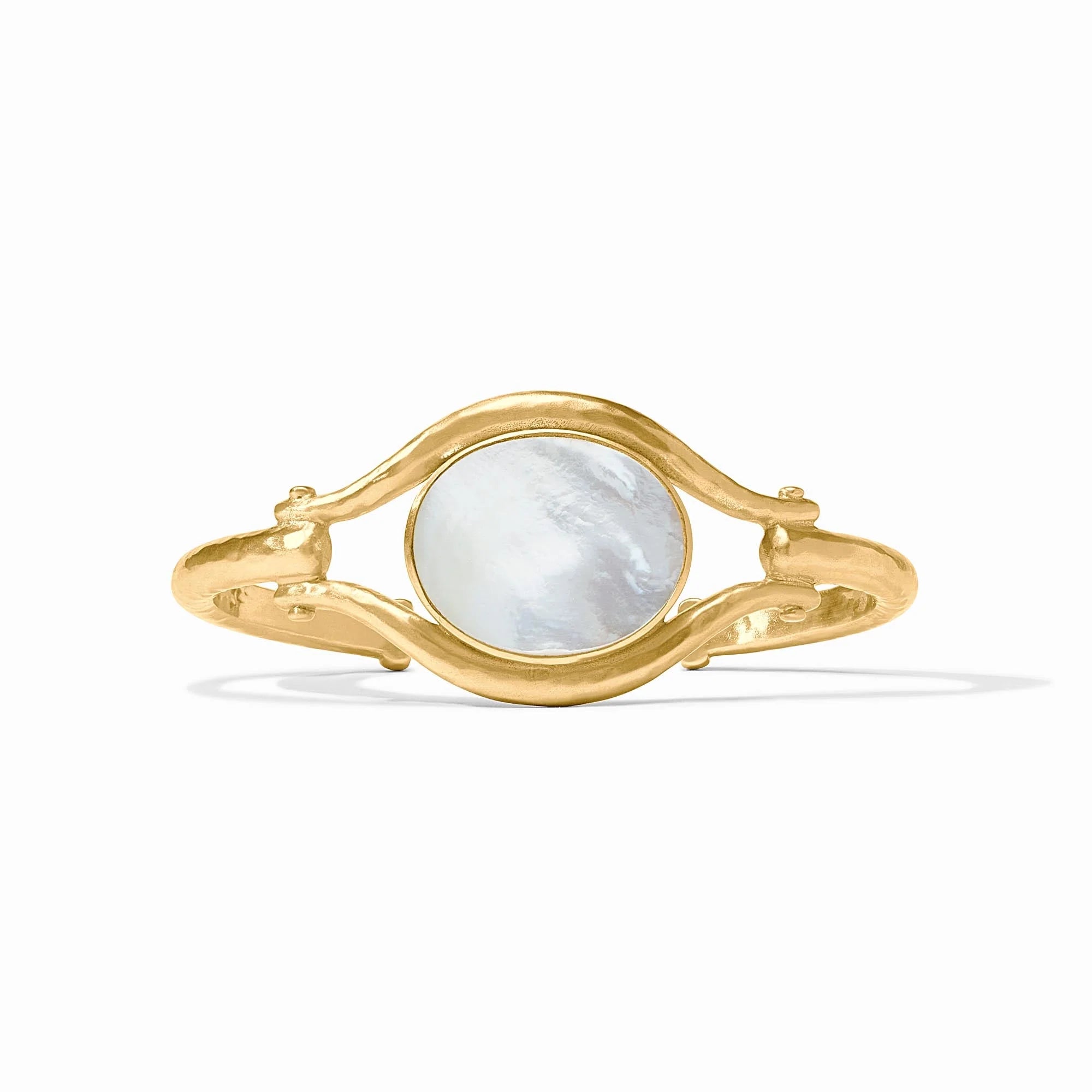 Saratoga Stone Cuff | Mother of Pearl