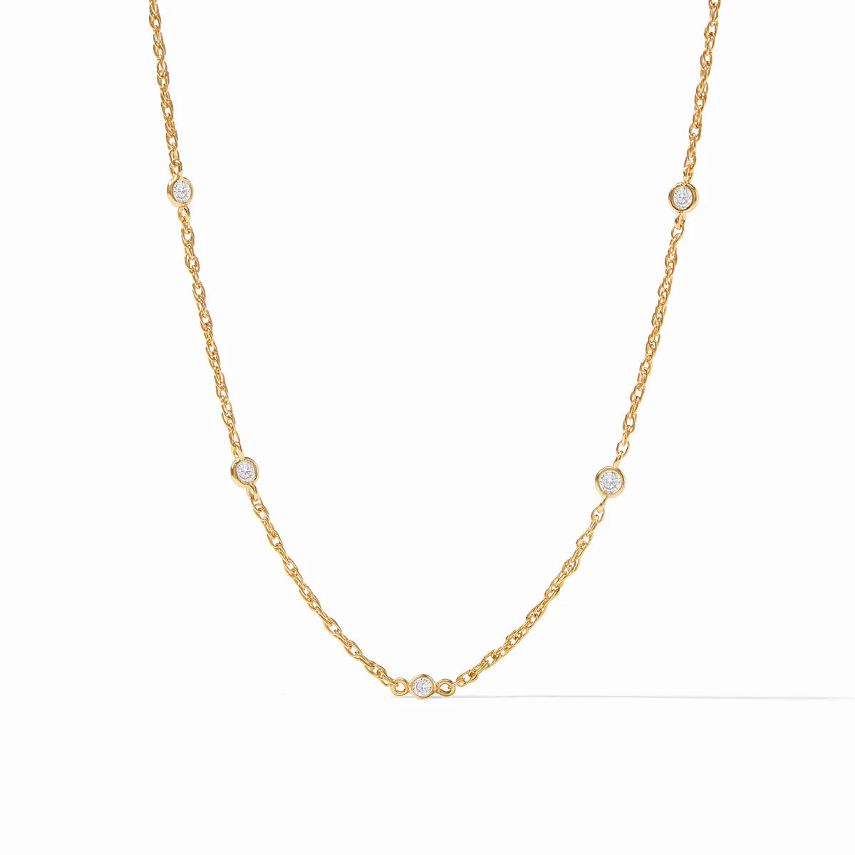 Celeste Delicate Station Necklace + Colors