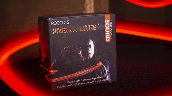 Rocco's Prisma Lites SOUND Pair (High Voltage/Red) | V2 MAGIC SHOP