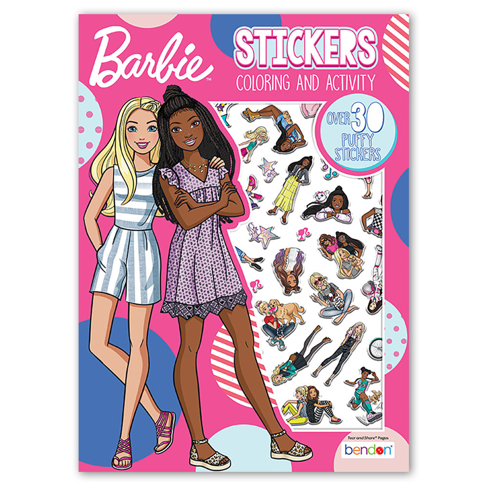 Mattel Barbie Sticker Fun Activity Book – PoundFun™