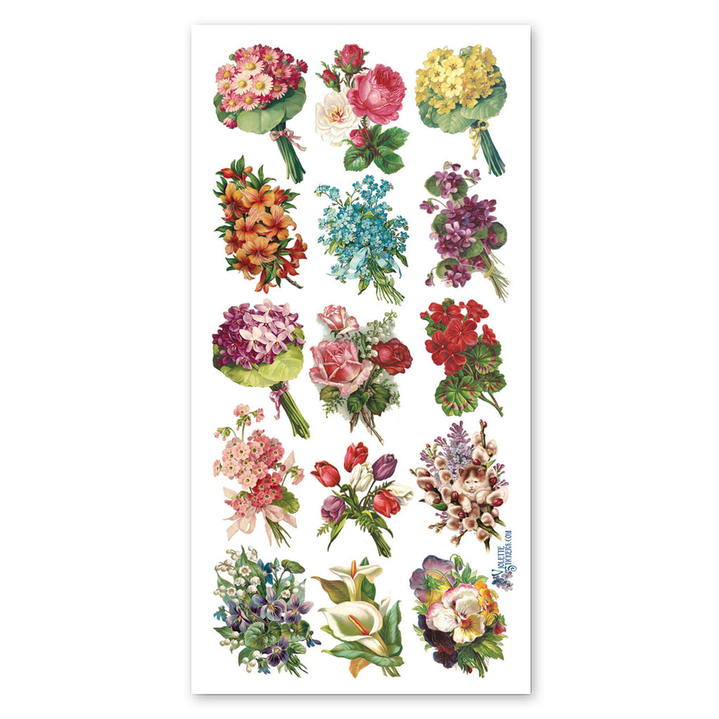 Mini Flowers Stickers – Sticker Planet
