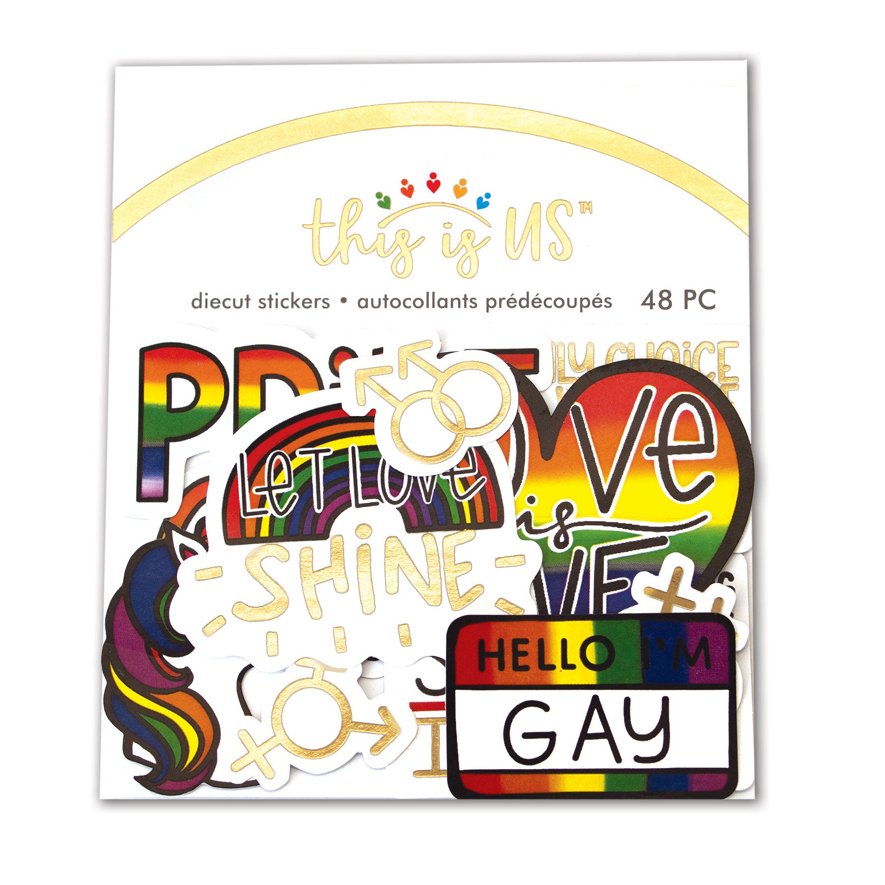 Love Is Love Mini Sticker Book