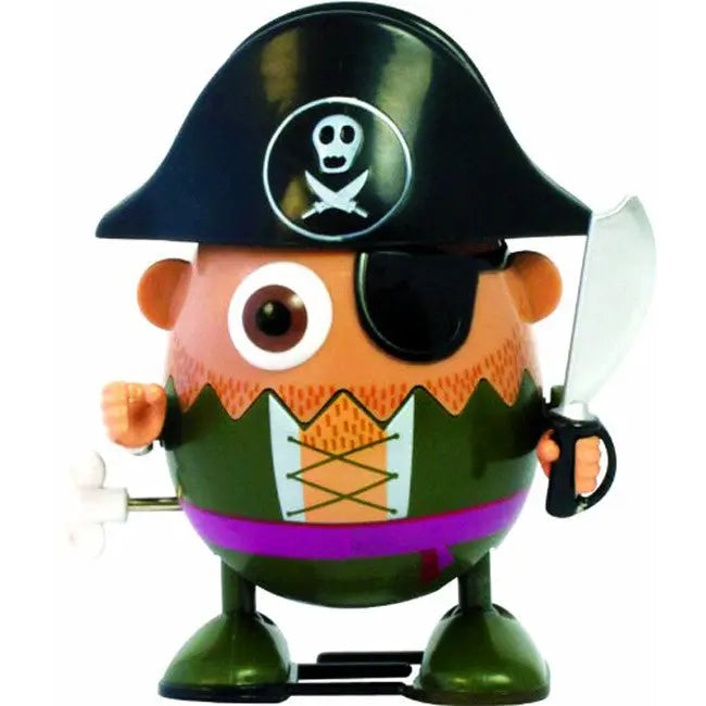 Eggbods Captain Hardboiled Wind Up Toy