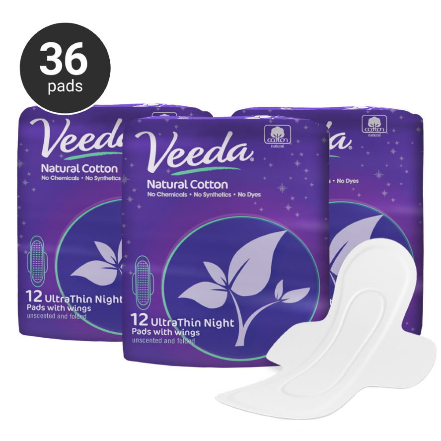 Veeda Natural Premium Incontinence Underwear for Women, Maximum Absorbency,  Large Size, 12 Count : : Everything Else