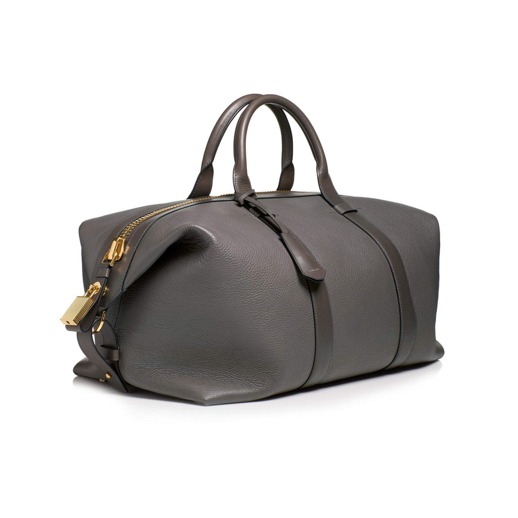 Tom Ford Buckley Large Leather Duffle Bag – eLux