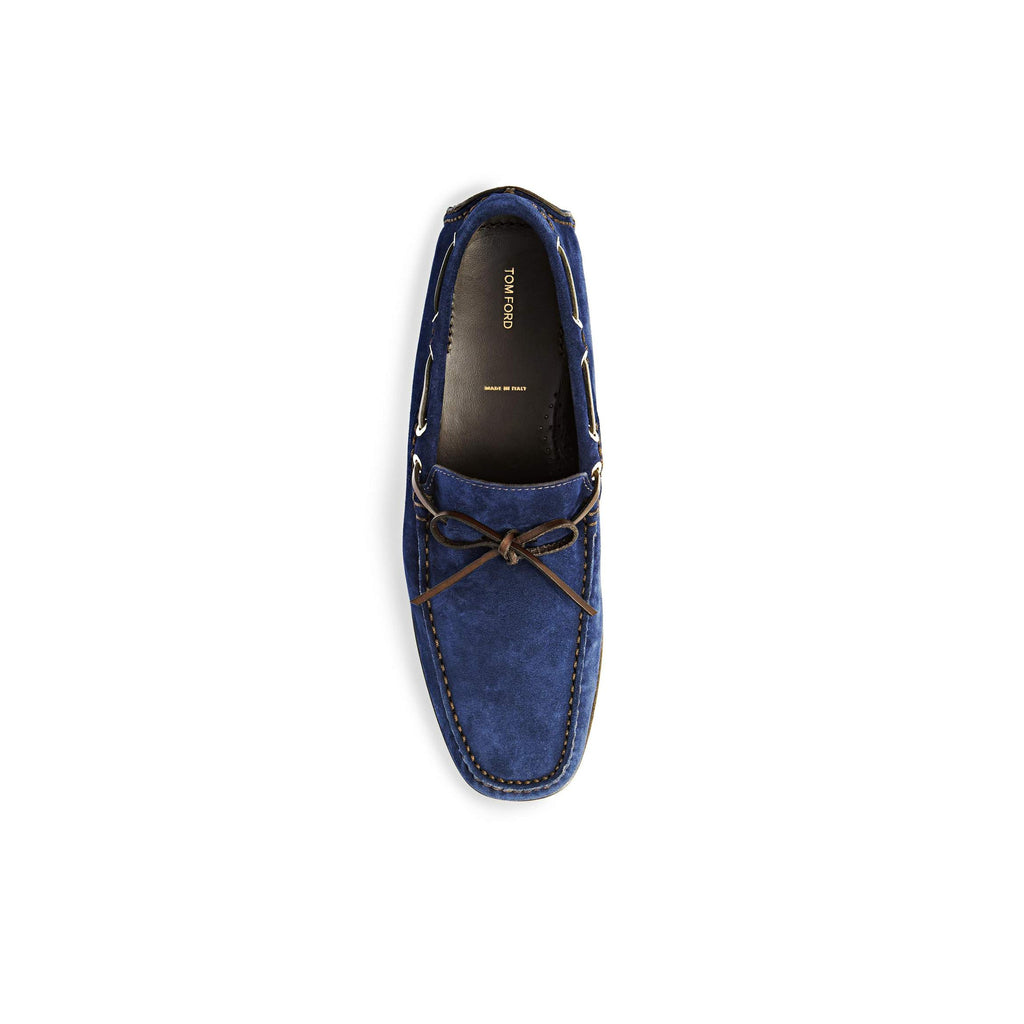 Tom Ford Crawford Suede Tassel Driver – eLux