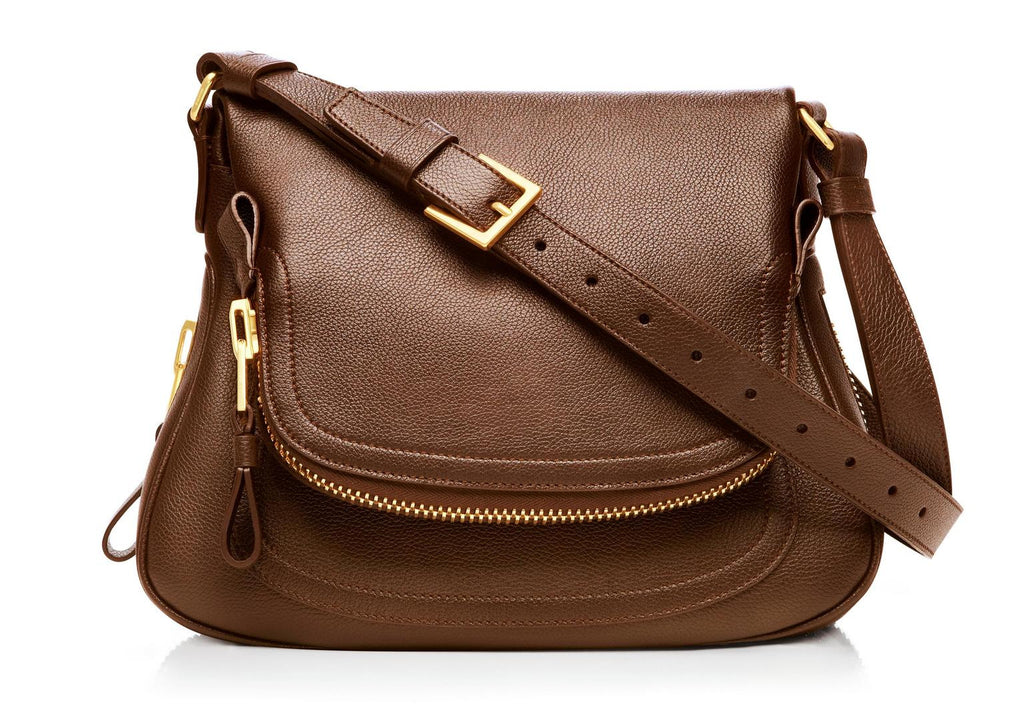 Jennifer Caramel Medium Adjustable Strap Shoulder Bag eLux