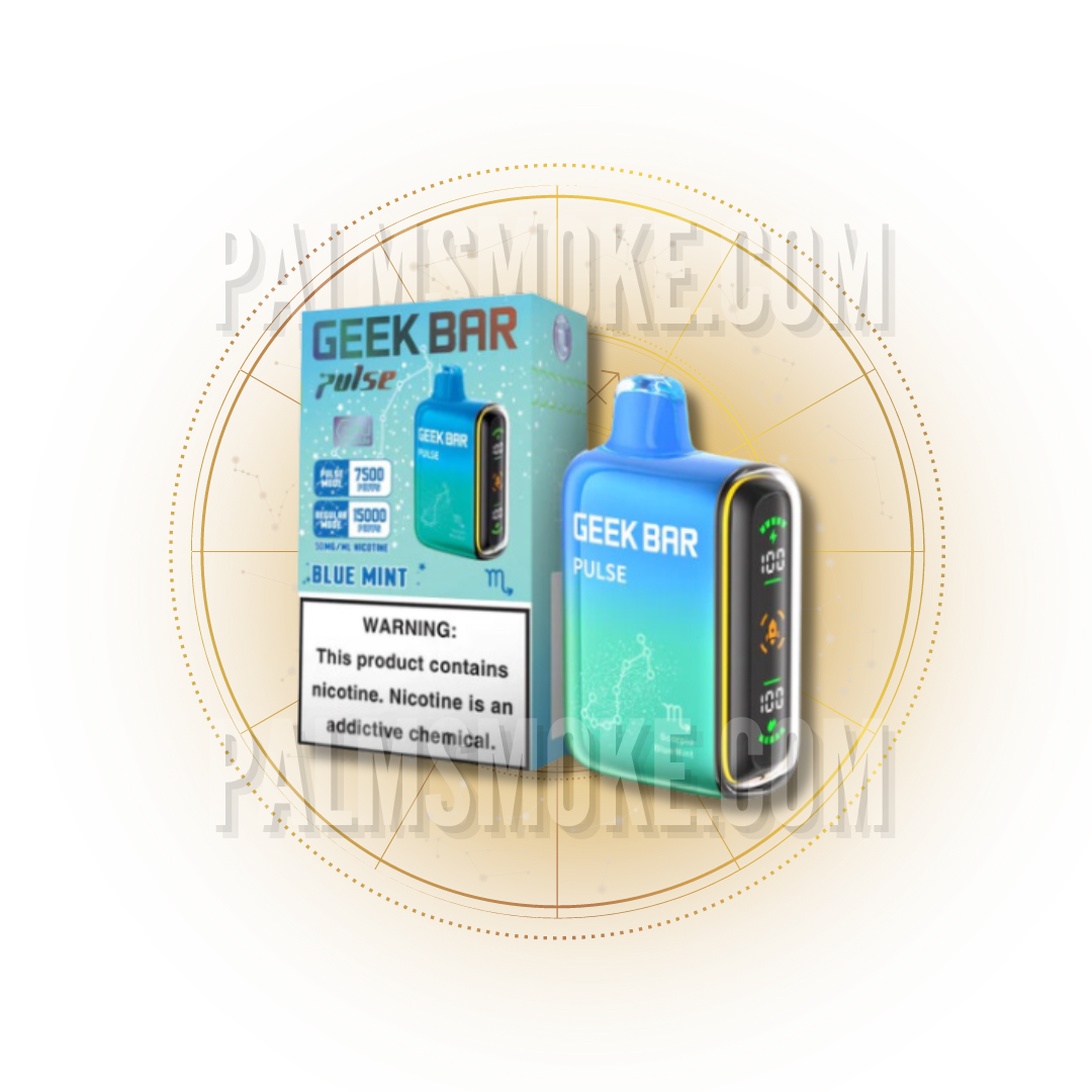GEEK BAR PULSE 15000 PUFFS BLUE MINT ππ¨