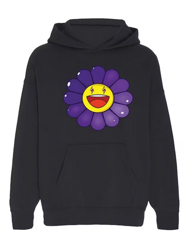 Takashi Murakami ComplexCon Los Angeles Flower Hoodie Black