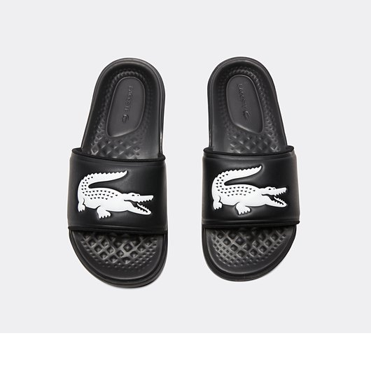 LOUIS VUITTON BLACK WATERFRONT PUFFER MULE SLIDES SIZE: 9