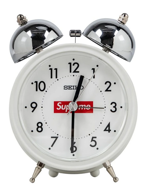 Supreme Seiko Marathon Clock Red – shoegamemanila