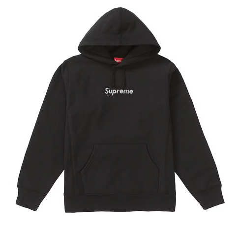 Supreme Inside Out Box Logo Hooded Sweatshirt Black – shoegamemanila