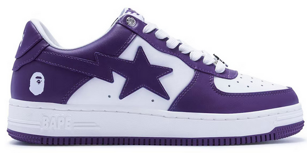 A Bathing Ape Bape Sta White Purple (2022) – shoegamemanila