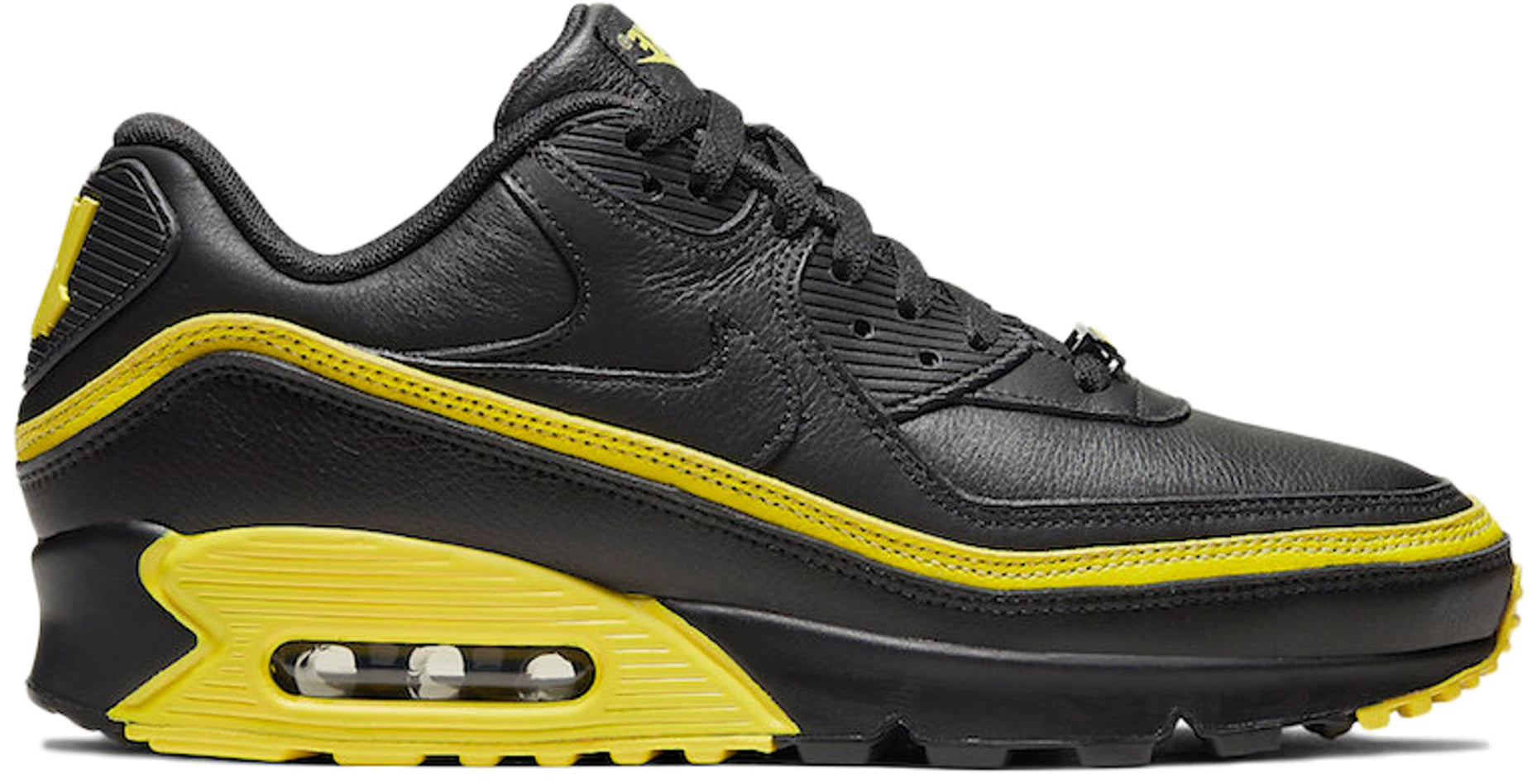 yellow and black nike air max