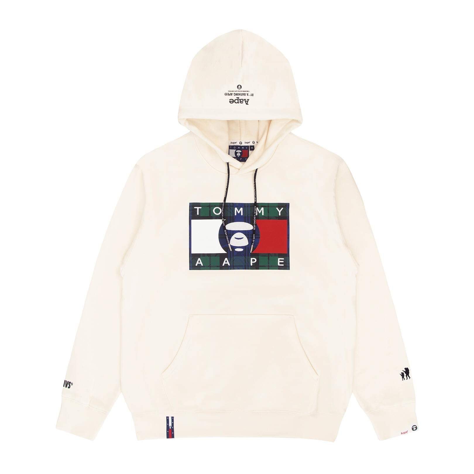 Tommy Hilfiger x AAPE Hoodie White – shoegamemanila