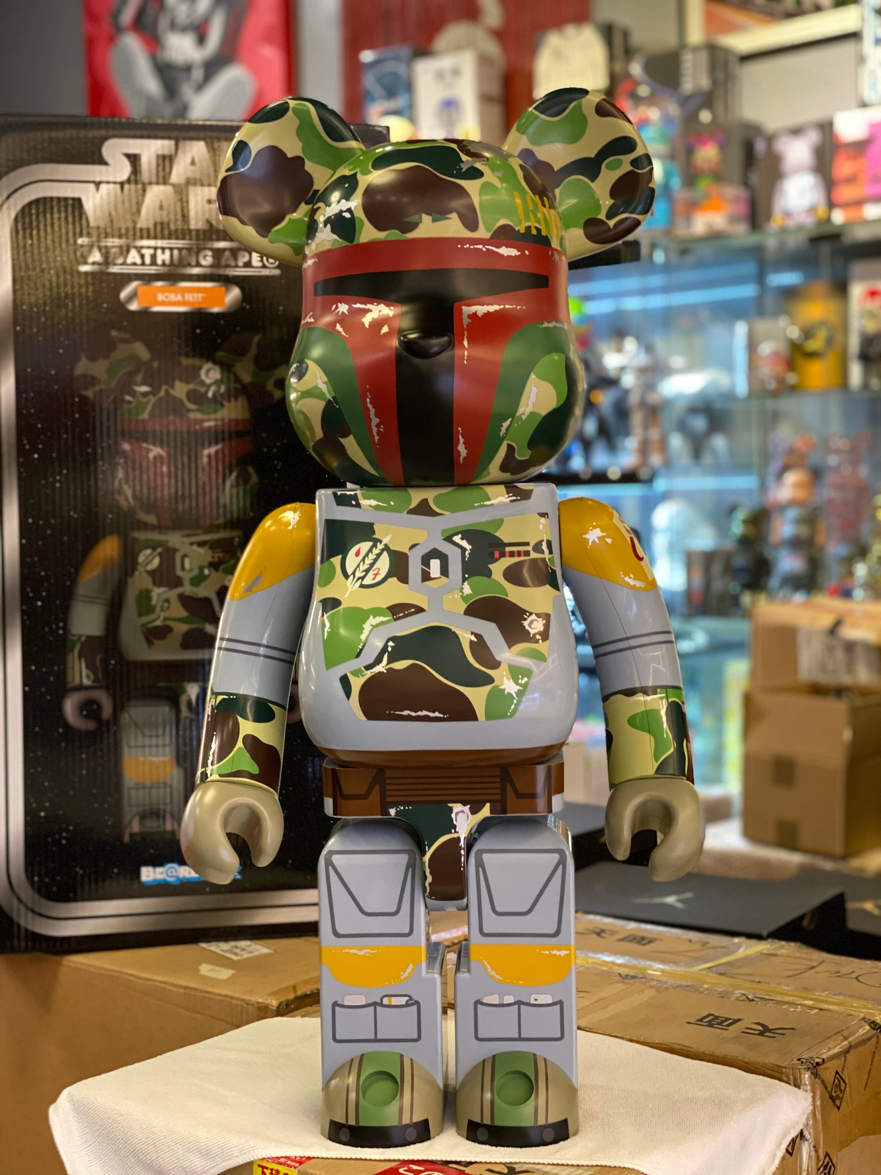 A BATHING APE - BE@RBRICK BAPE®️ BOBA FETT 100% 400% apeの+ ...