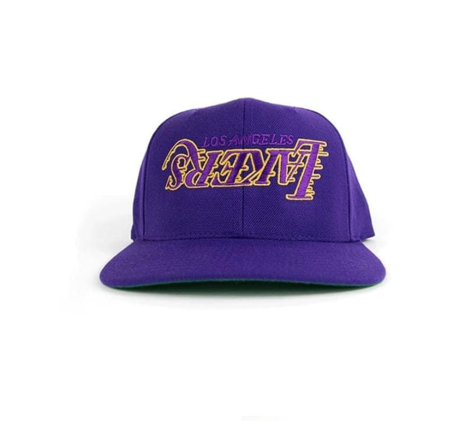 Uniform Studios Custom 6 Panel Laker Hat (Purple/Black