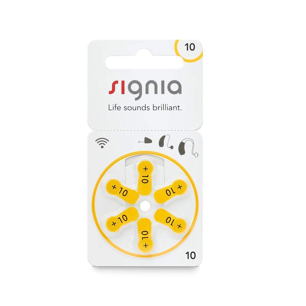 Signia Hearing Aid Batteries Size 10