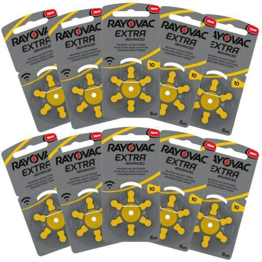 Rayovac Extra Hearing Aid – Pilas Tamaño 312 nuevo Pack 60 Pcs