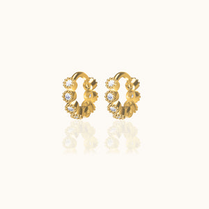 Luxury Hoop Earrings - Silver & Gold –