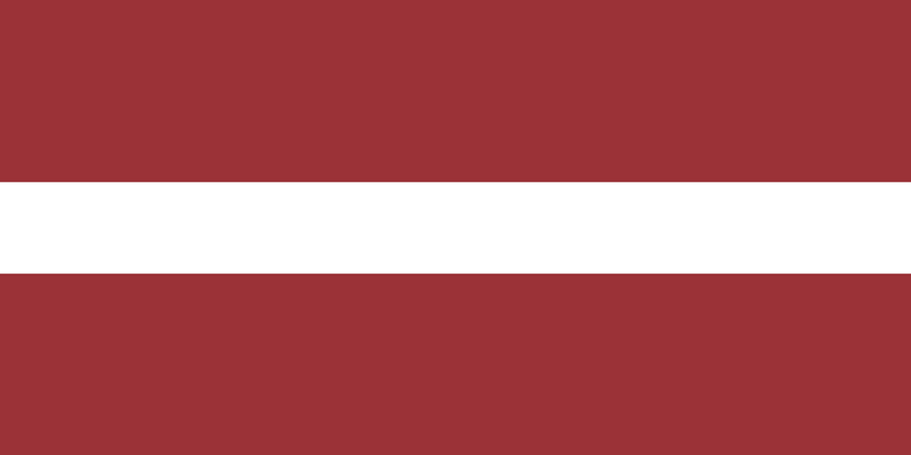 red and white striped flag country