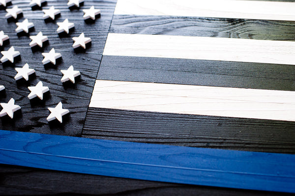 Thin Blue Line Flag