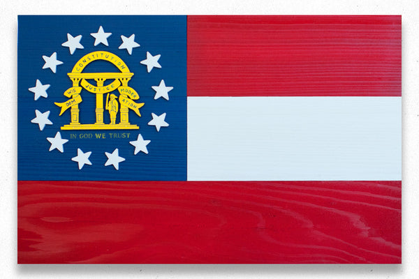 Georgia Wood Flag – Patriot Wood