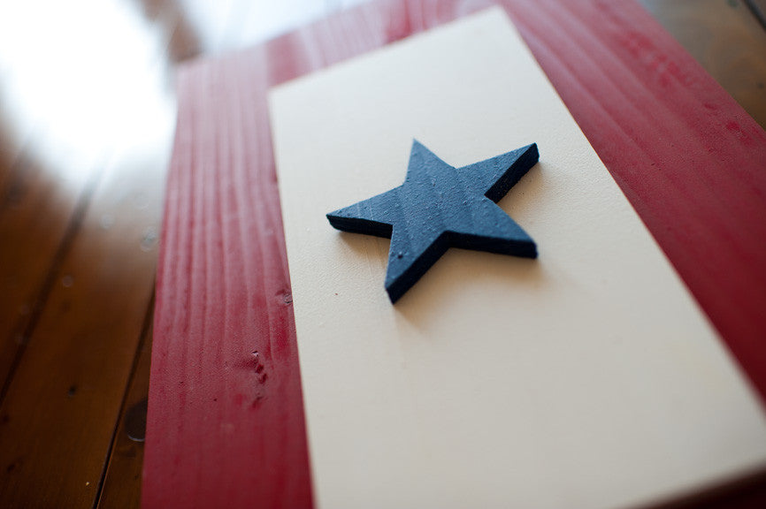 blue star military flag