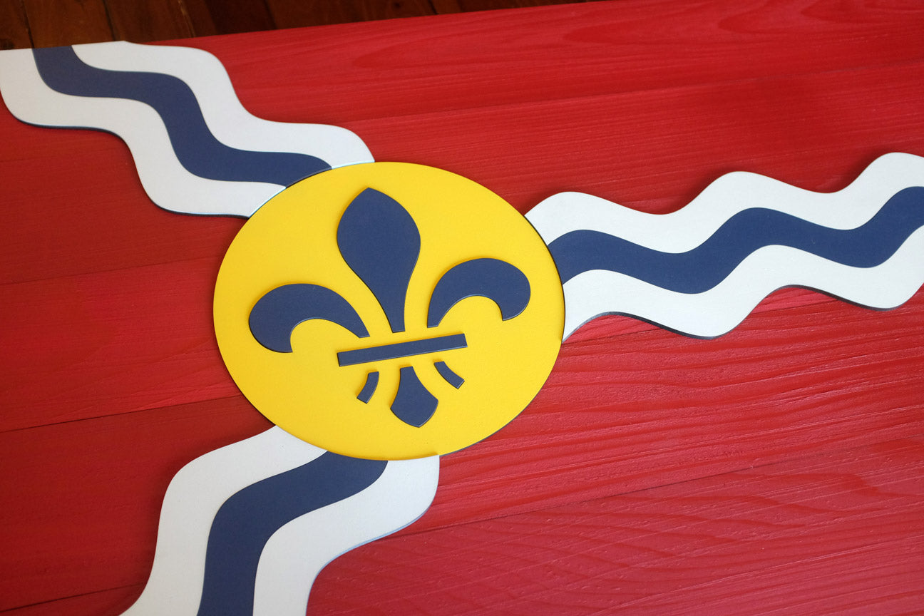 St. Louis Wood Flag – Patriot Wood