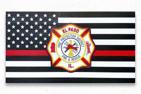 What Does The Thin Red Line Mean For Firefighters Patriot Wood