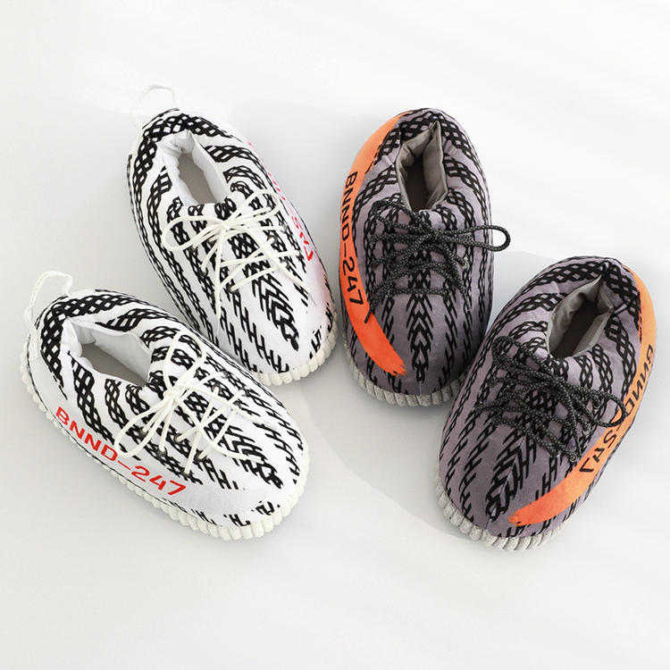 lazy yeezy home slippers