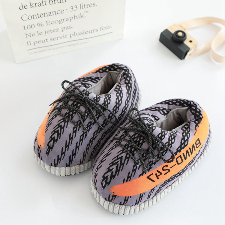 lazy yeezy home slippers