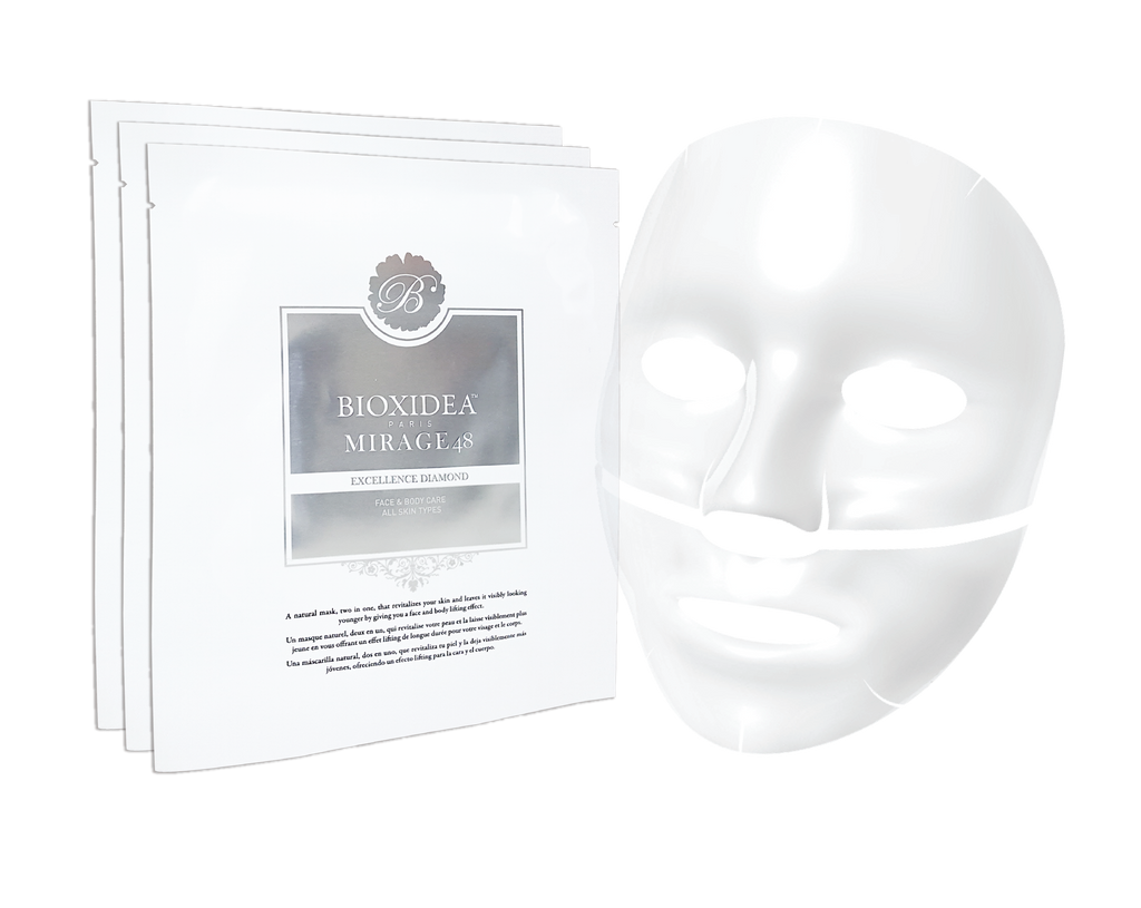 BIOXIDEA Mirage48 Excellence Diamond Face & Mascarilla de diamante