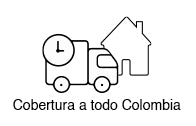Cobertura a todo Colombia