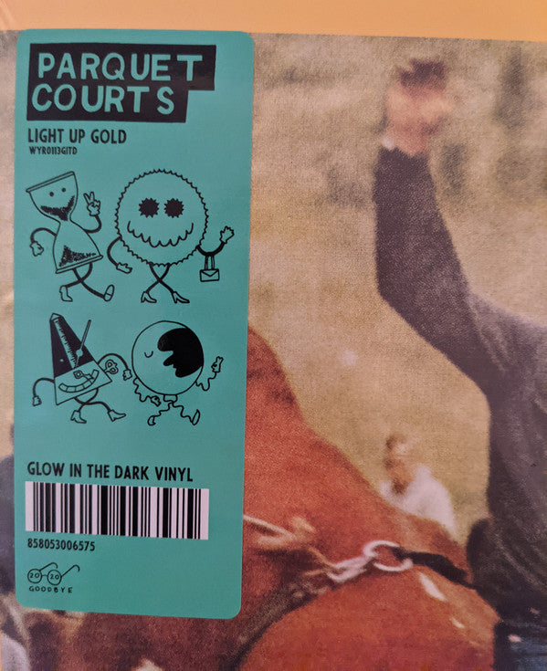 Parquet Courts Light Up Gold Glow In The Dark Vinyl Grevillerecords 5667